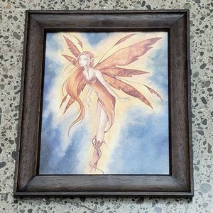 Amy Brown Fairy Print FIRE FLY  Framed